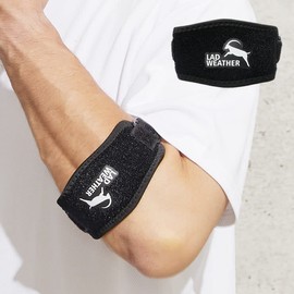 [ラドウェザー] 肘 サポーター 高弾性のEVAパット 肘サポーター スポーツ ゴルフ 筋トレ トレーニング テニス バスケ