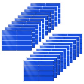 YIKIADA Blue Color Coding Labels 3 × 1 Inches Self-Adhesive Rectangle Stickers Waterproof Name Tags for Office School Home 160 PCS