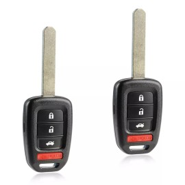 RemoteStop 2 Remote Car Key Fob for 2016 2017 2018 2019 2020 Honda Civic LX (MLBHLIK6-1TA)