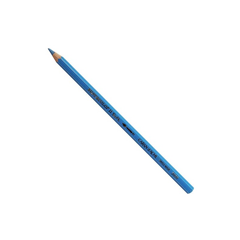 Caran d'Ache Supracolor Watersoluble Pencil, Blue Jeans (3888.155)