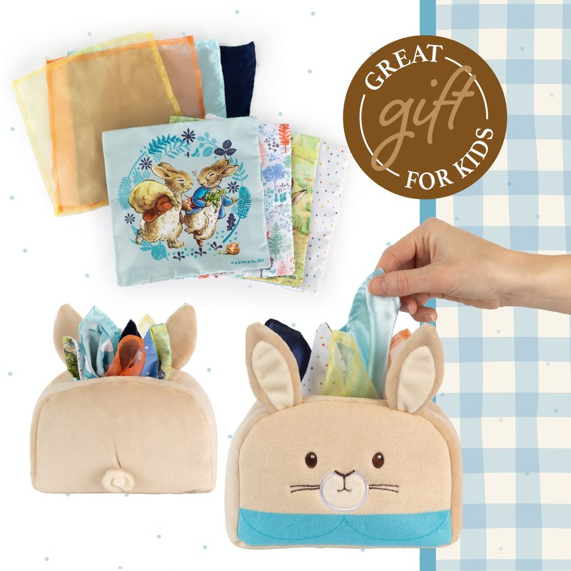 Kids Preferred Peter Rabbit Tissue Box Sensor Toy 8 Double
