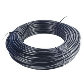 3/8" Black Nylon Air Line Tubing - 50 FT Air Hose, DOT Approved for Air Brake Tubing Suspension Or Fluid Transfer