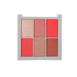Profusion Cosmetics Colourspell Festive Eyes 6 Shade Eyeshadow Palette, Blendable Shades in Matte and Shimmery Finish for Eyecatching Bold Look
