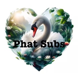 Unbranded Sublimation Print Swan Heart Ready to Press Heat Transfer