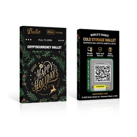 Ballet 2022 Holiday Collection Set (2 Pack) - Special Edition - Physical Crypto Wallet, Managing Your Crypto Assets, NFTS, Coins, The Easiest Cryptocurrency Cold Storage Wallet