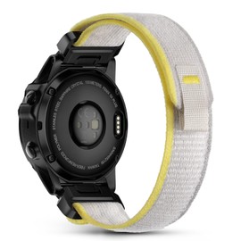 Tuocal Nylon Strap Compatible with Garmin Fenix 7 / Fenix 6 Pro/Fenix 6 Strap, 22mm Soft QuickFit Sport Wrist Band for Garmin Forerunner 945/965 / Garmin Instinct/Instinct 2 / Instinct 2 Solar