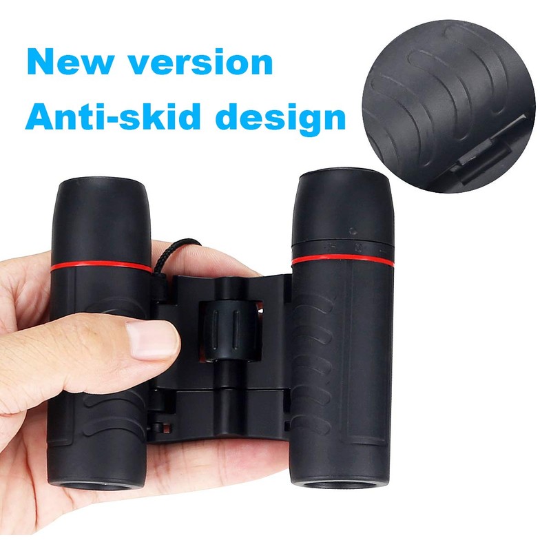 DFlamepower Mini Binoculars 30x60 Compact Folding Telescope with Waterproof for