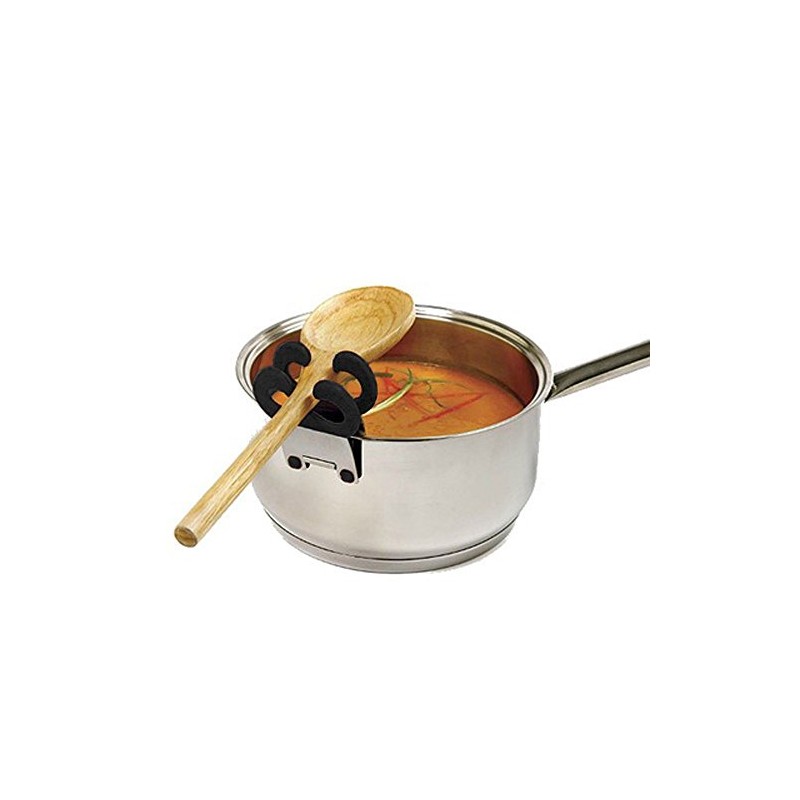 Spoon Pot Clip Handy Kitchen Gadget Organize Cooking
