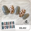 COLORBIRD Nail Stickers Autumn/Winter B Peel-and-Stick Manicure Cute Flower Sheer