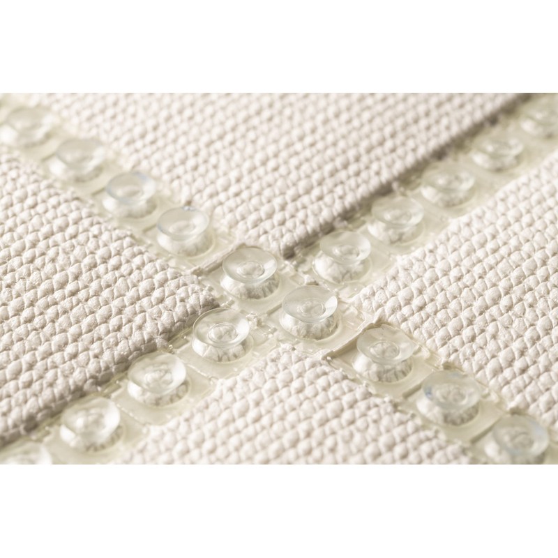 Croydex Blue Mosaic Slip-Resistant Bath Mat with Hygiene 'N' Clean