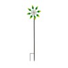 QVC Plow & Hearth 48" Tall Hydrangea Wind Spinner -