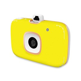 MightySkins Skin Compatible with HP Sprocket 2-in-1 Photo Printer - Solid Yellow | Protective, Durable, and Unique Vinyl Decal wrap Cover | Easy to Apply, Remove, and Change Styles | Made in The USA