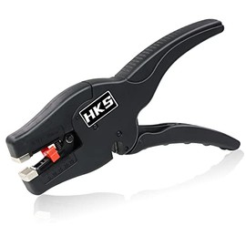 HKS Automatic 2 in 1 Wire Stripper Tool for 32-7 AWG Wire Stripping & Cutting, Length Range 0.25-1 inch - Suitable for Various Wires