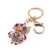 Garosa Crystal Key Ring Cover Sparkling Key Ring for Purse