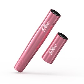 Filter Tattoo Gun - Permanent Makeup 2.8mm Stroke Machine with 2Pcs Battery Power Supply Lightweight Tattoo Pen for Beginners and Women Artists (S10 Pink)