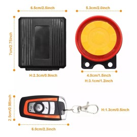 Alarma Arranque Control Remoto Para Moto Seguridad Antirrobo