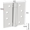 Hinges Self-Closing Door Hinges 4 inch 304 Stainless Steel Hinges