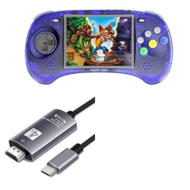 BoxWave Cable Compatible with Anbernic RG ARC-S - SmartDisplay Cable - USB Type-C to HDMI (6 ft), USB C/HDMI Cable - Jet Black