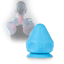 Triggerpunkt Drücker, Byffoer Massagegerät Fascia Ball Fitness Massage Ball Faszienball mit Saugnapf für Füße, Hände, Rücken, Beine
