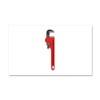 CafePress Pipe Wrench Plumber Tool Car Magnet 20 X 12