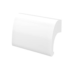 MS Beschläge Balcony Pull Handle Patio Door Handle Deluxe Aluminium White RAL 9016