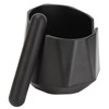 Coffee Knock Box ABS Black Non Slip Multifunctional Coffee Grind