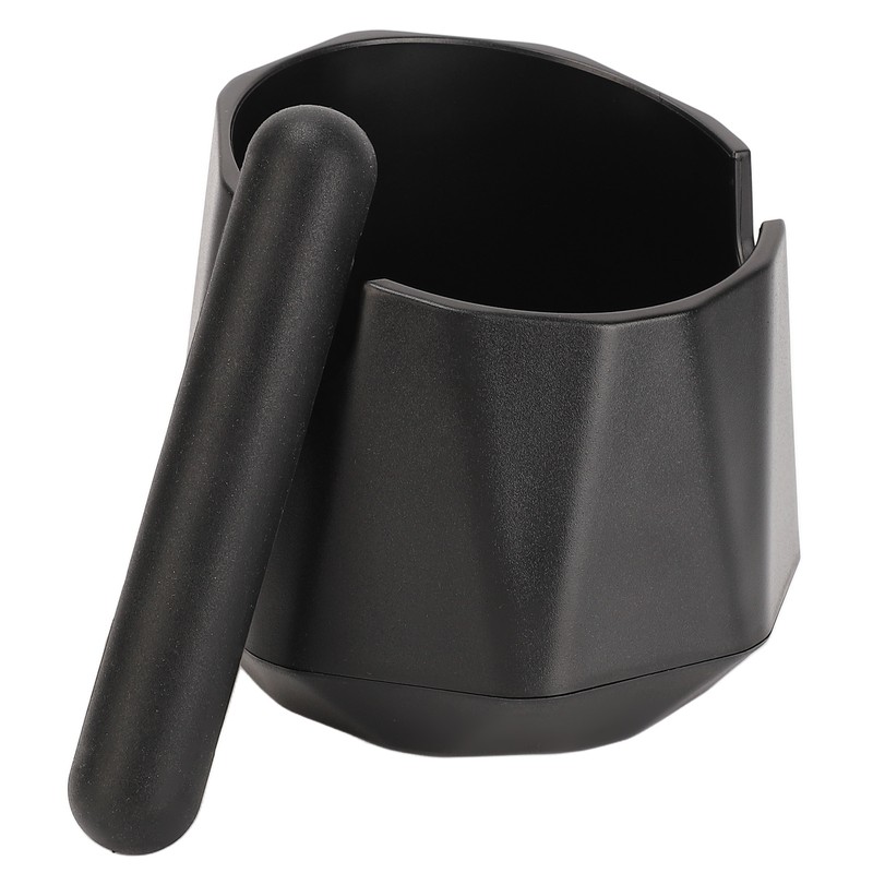 Coffee Knock Box ABS Black Non Slip Multifunctional Coffee Grind
