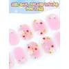 EBANKU - Tiras de uñas de gel semicuradas para niños,