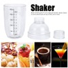 Plastic Shaker, PC Cocktail Shaker with Milk Teapot Juices, Wine