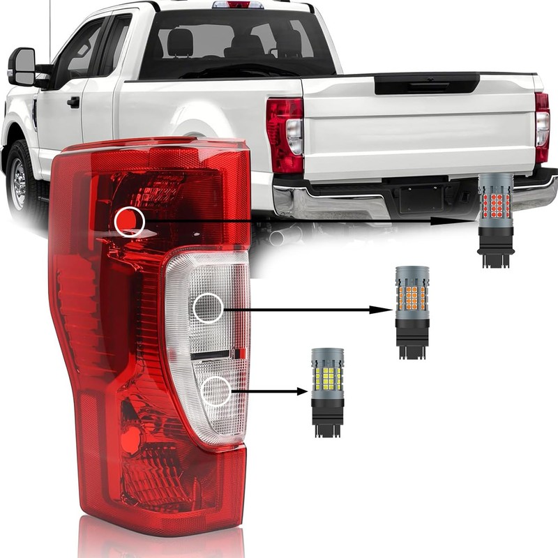 RUNEWAX Performance LED Tail Light Kits for Ford F250 F350