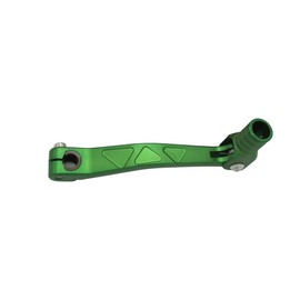 11mm CNC Folding Kickstart Kick Start Starter Lever for ATV Motorcycle Aluminium 11mm Hole Gear Shifter Lever Pedal(GREEN)