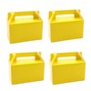 Oletx 50Pcs Yellow Gable Gift Boxes, 5.9 Small Party Favor