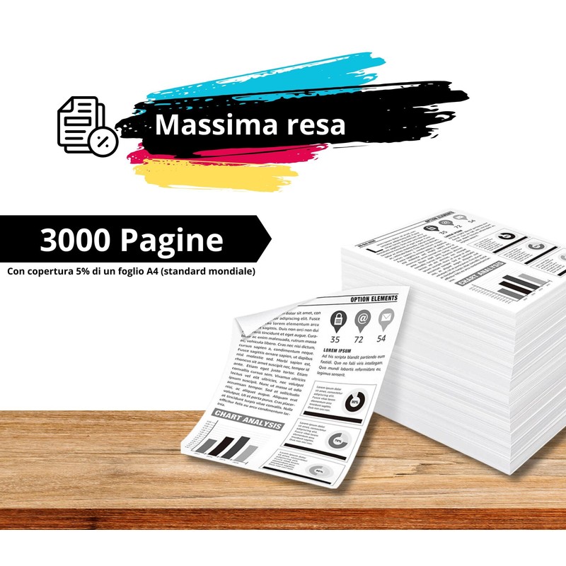 2 x TN2510XL 3000 Pages High Capacity Toner Compatible with