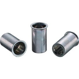 LOBTEX Blind Nut "Nut" (Thin Head, Steel) Eco Pack Plate Thickness 0.8 M3 x 0.5 (35 Pieces)