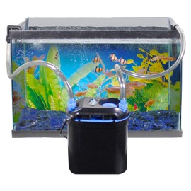 Penn-Plax Cascade Canistar Hang-On Canister Aquarium Filter – Great for Freshwater and Saltwater Fish Tanks – 108 Gallons per Hour (GPH)