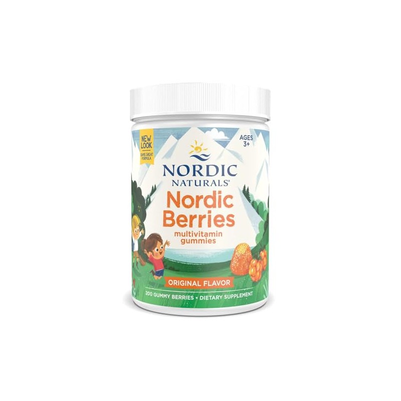 Nordic Naturals Berries gomitas multivitamínicas, 200 unidades