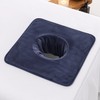 Massage Headrest Pad with Face Berth Hole for Professional Spa