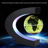 Floating Globe Magnetic Levitation Rotating Globe with Colorful LED Light