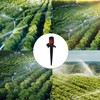 Runseaway 50Pcs 360 Degree Adjustable Irrigation Drippers, 1/4 Inch Anti-Clogging