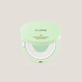 Elumam Cure Aqua Mild Cooling Sun Cushion 25g (2 pieces) (44362533) / 엘루맘 큐어 아쿠아 마일드 쿨링 선쿠션 25g 2개 (44362533)