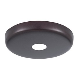 B&P Lamp Antique Bronze Finish Plain Rounded Canopy and Canopy Kits