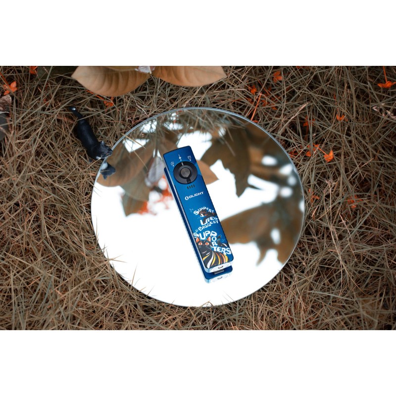 Olight Arkfeld Pro Paw Edition CW LED Light/Green Beam/UV, 1300