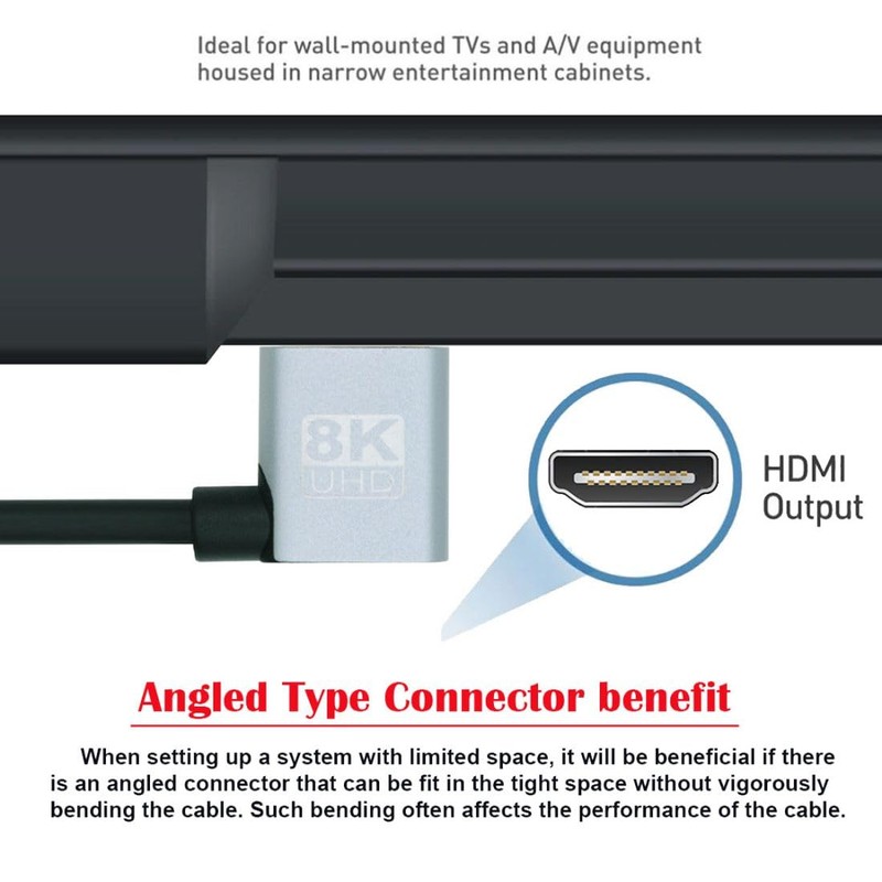 chenyang Cable HDMI 2.1 HDMI tipo A macho a macho