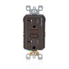 Leviton Dual-Function AFCI/GFCI Outlet, 20 Amp, Self Test, Tamper-Resistant with