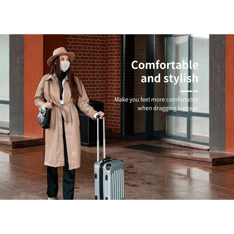 5 Packs Neoprene Luggage Handle Wraps Protection Cover Soft Trolley