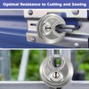 Heavy Duty Padlock with Key – 70mm Stainless Steel Commercial