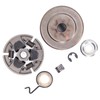 Clutch Kit Set 3/8LP Pitch Spur Sprocket for Stihl 017