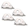 4 Pcs Climbing Hanger Stainless Steel Durable Rock Climbing Accessories