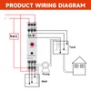 ZPSHYD GRL8-03 Water Level Controller Relay, AC/DC 24-240V 10A Liquid