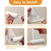 MOROBOR Toothpaste Squeezer Roller Dispenser, 2pcs Plastic Tube Squeezer Roller